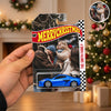 Custom Photo Merry Christmas Wheels Packaging For Family, Xmas Custom Collector Gift HO82 903182