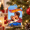 Personalized Photo Love Wheels Christmas Ornament Gift For Couple CH07 180596
