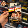 Custom Couple Photo Love Wheels Toy Car - Personalized Anniversary Gift HO82 902698