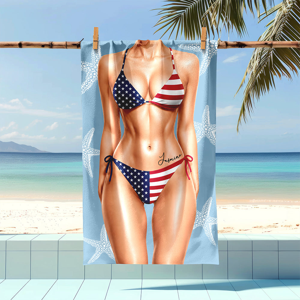 Personalized Beach Towel Funny Summer Party Gifts For Women, Summer Girls Trip HA75 921788
