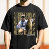 Personalized Vintage Photo Merry Fishmas Comfort Shirt Gift For Fishing Lovers HA75 922116