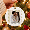 Personalized Vintage Photo Merry Christmas Ceramic Ornament HA75 919278