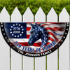 Custom Name 250 Years of Power Flag, 1776-2026 Patriotic Non-Pleated Fan Flag HA75 920568