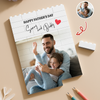 Custom Photo Happy Father's Day Building Brick Blocks Gift For Dad, Grandpa HA75 921502