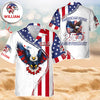 Custom Name American Pride Patriotic 250th Anniversary Eagle Hawaii Shirt HA75 921096
