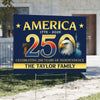 Personalized American Flag - America 250th Anniversary Yard Sign HO82 900998