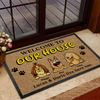 Personalized Welcome to Our House For Dog Lovers Doormats LM32 893387