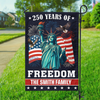 Custom Family Name 250 Years of Freedom American Garden Flag Patriotic Independence Day Decor CH07 899572