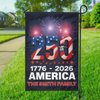 Personalized Custom Family Name 250th America Garden Flag TH10 896551