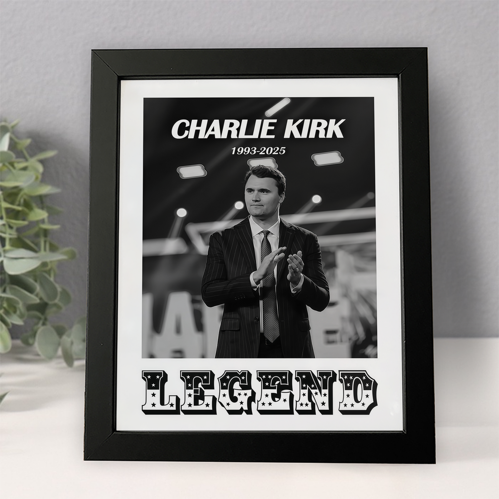 Charlie Kirk Legend Picture Frame TH10 64465
