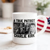 Justice for Charlie Kirk - Prayers Up for Charlie White Mug HA75 64488
