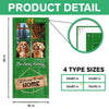 Welcome To Our Home Peeking Pets Door Cover Personalized Gift For Dog Lovers HO82 900242