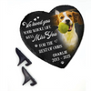 Custom Photo You Would Have Lived Forever Pet Memorial Heart Shaped Stone With Stand HA75 891212