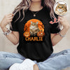 Custom Halloween Cat Photo Dark Shirt Spooky Season Shirt Cat Lovers Halloween Gift CH07 899620
