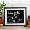 Charlie Kirk With Donald Trump Autographed Signed Picture Frame TH10 64411