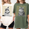 Personalized Vintage Dog Cat Photo Merry Christmas Comfort Shirt Gift For Cat Lovers HA75 922112