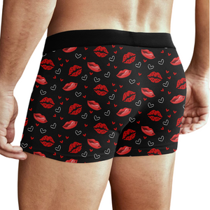 Real Men Make Your Panties Wet Not Your Eyes Man's Boxer Valentine's Day, Anniversary Gift HA75 891854