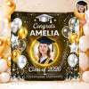 Custom Photo Graduation Party Backdrop – Personalized Celebration Decor HO82 902002