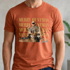 Personalized Vintage Photo Merry Huntmas Comfort Shirt Gift for Hunting Lovers HA75 922120
