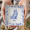 Custom Dog Breeds Chinoiserie Toile De Jouy Style - Personalized Jewelry Dish HA75 892704