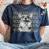 Personalized Vintage Dog Cat Photo Merry Christmas Comfort Shirt Gift For Dog Lovers HA75 922110