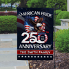 Custom Family Name American Pride Patriotic 250th Anniversary Eagle 1776–2026 Garden Flag HO82 900874