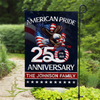 Custom Family Name American Pride Patriotic 250th Anniversary Eagle 1776–2026 Garden Flag HO82 900874