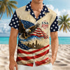 USA 250 Anniversary Patriotic Hawaii Shirt HA75 921620