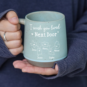 Personalized Gift I Wish We Lived Closer Bestie Printed Pottery Mug For Bestie LM32 891955