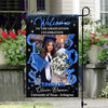 Custom Photo Class Of 2026 Glitter Graduation Garden Flag LM32 899359
