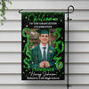 Custom Photo Class Of 2026 Glitter Graduation Garden Flag LM32 899359