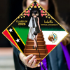 Custom Country Flag Class of 2026 Graduation Cap Topper CH07 910898