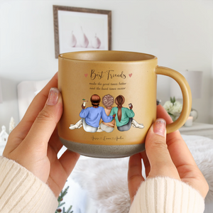 Best Friends Make The Good Times Better Bestie Pottery Mug TH10 892167