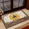 I'm Waiting At The Door Doormat For Dog Lover TH10 892721