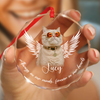 Custom Photo Not A Day Goes By Memorial Cat Glass Ornament HA75 897252