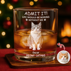 Custom Photo Life Would Be Boring Without Me Dog Cat Engraved Rock Glass HA75 892936