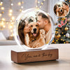 Custom Dog Cat Photo Round Acrylic Frame Block Christmas Gift HA75 892942