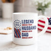 Personalized Legend, Husband, Dad And Grandpa Mug HO82 901180