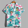 Custom Photo Funny Kids Personalized Hawaii Shirt Family Gift HA75 892048