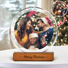Custom Family Photo Round Acrylic Frame Block Christmas Gift HA75 892940