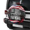 250 Years USA 250th Birthday 1776-2026 Eagle Tire Cover Gift for Family HA75 898592