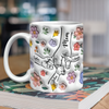 Hold My Hand, Hold My Heart  Personalized Family 3D Inflated Effect Printed Mug HA75 897128