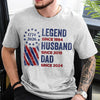 Personalized Legend, Husband, Dad And Grandpa Shirt HO82 901178