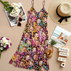 Custom Photo Human And Leopard Summer Hawaii Maxi Dress LM32 893333