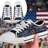 Custom Name Faith, Family & Freedom America 250 Years Patriotic Canvas Shoes HA75 898928