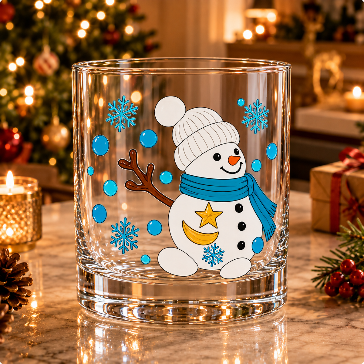 Magical Christmas Whiskey Glass For Christmas Party TH10 171421