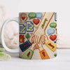 Personalized Busy Mom Knitted Yarn 3D Effect Mug - Mother's Day Gift HO82 901574