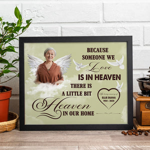 Custom Photo Love Is In Heaven Picture Frame LM32 893211