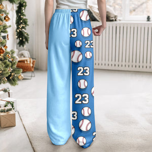 Custom Photo And Name Sport Baseball Jersey Sweatpants HO82 900394