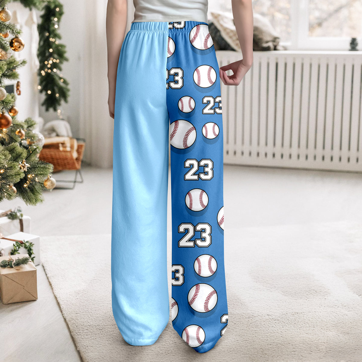 Custom Photo And Name Sport Baseball Jersey Sweatpants HO82 900394